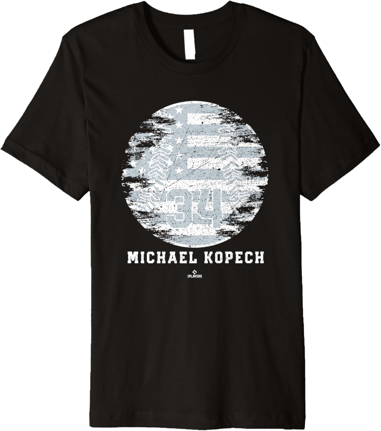 Vintage Baseball Flag Michael Kopech Chicago MLBPA Premium