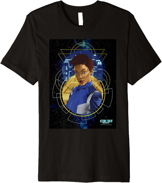 Star Trek Discovery Michael Geometric Space Premium T-Shirt Premium