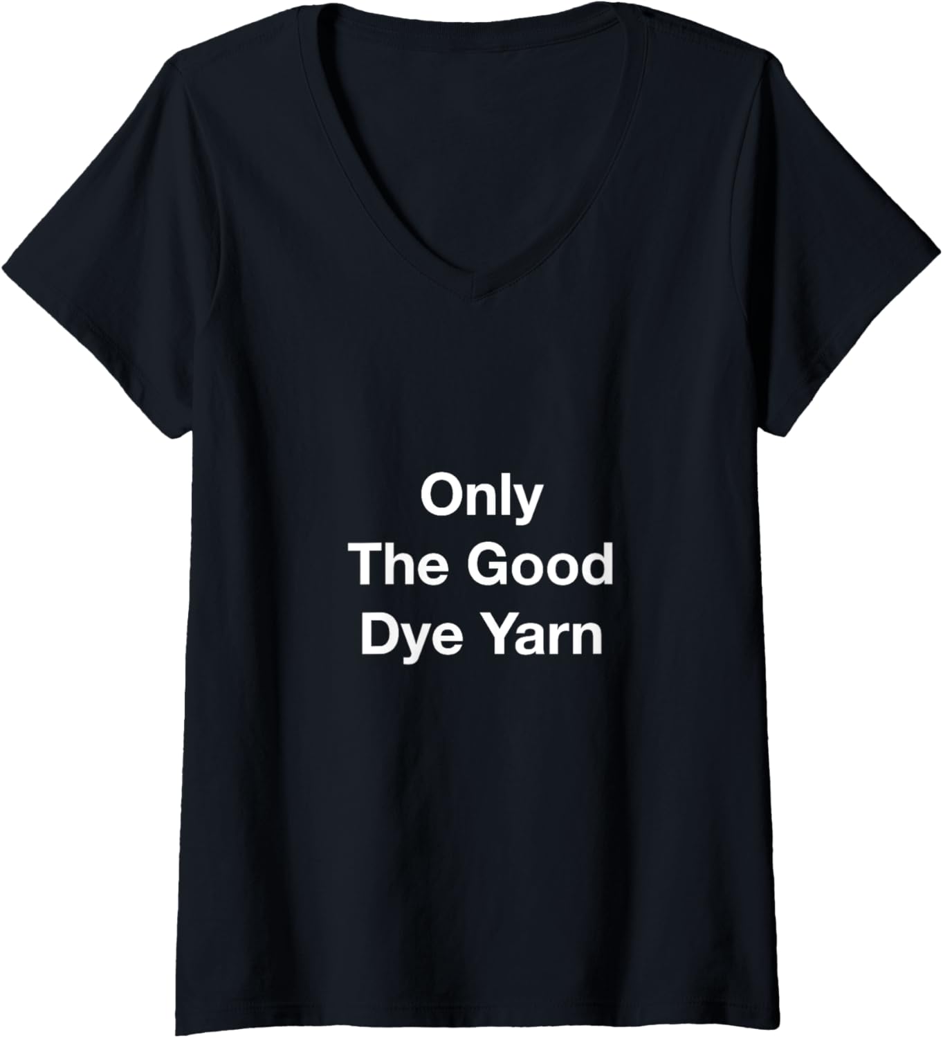 Womens Only The Good Dye Yarn V-Neck