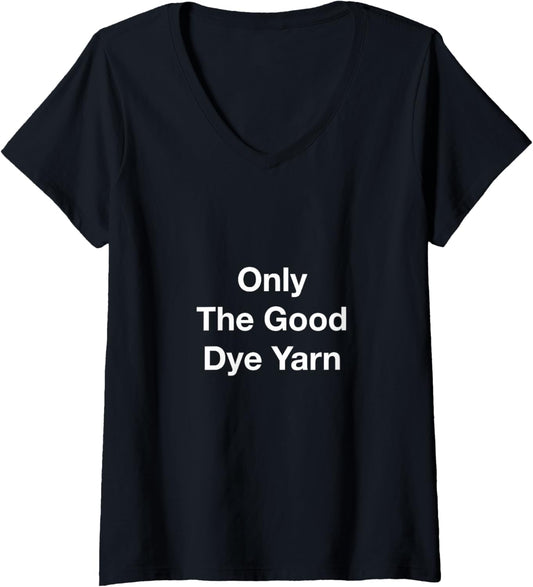 Womens Only The Good Dye Yarn V-Neck