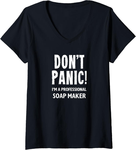 Womens Soap Maker V-Neck