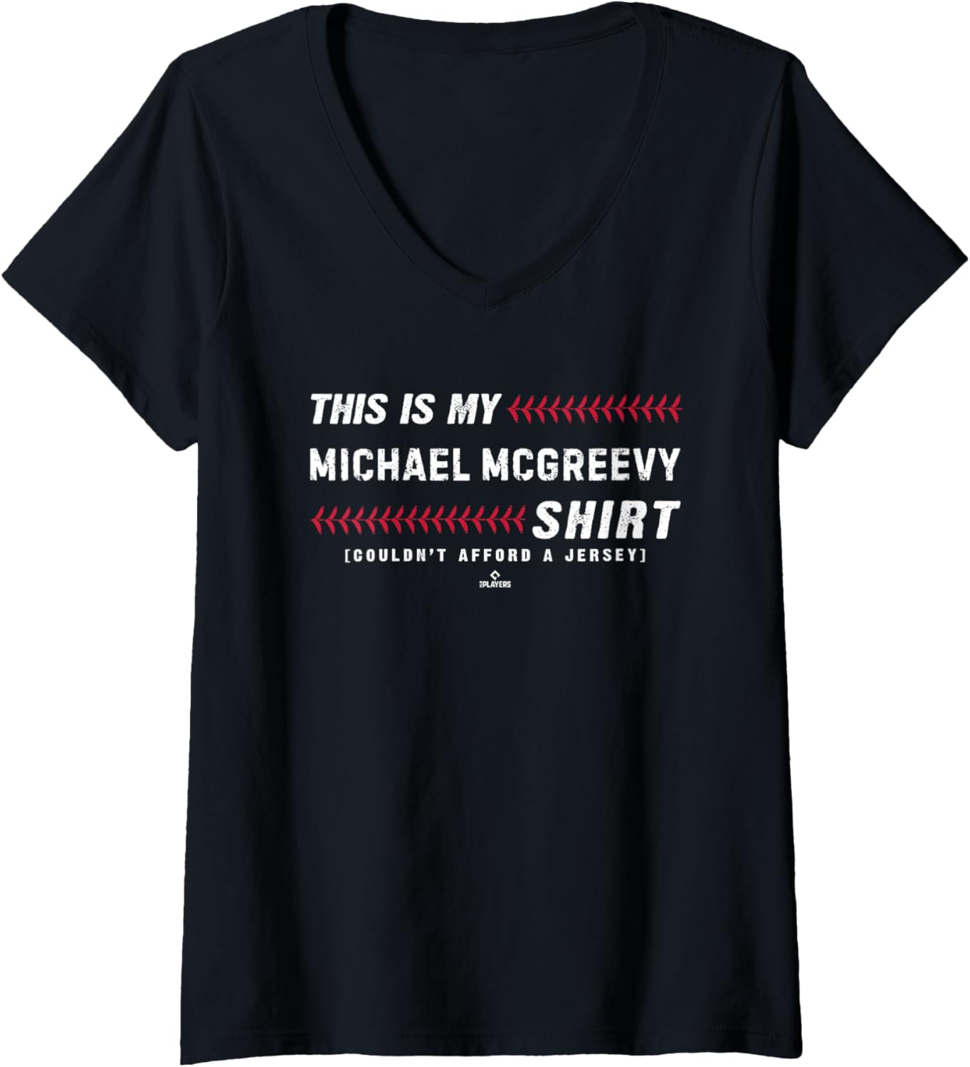 Womens This Is My Shirt for Michael McGreevy St Louis Baseball V-Neck
