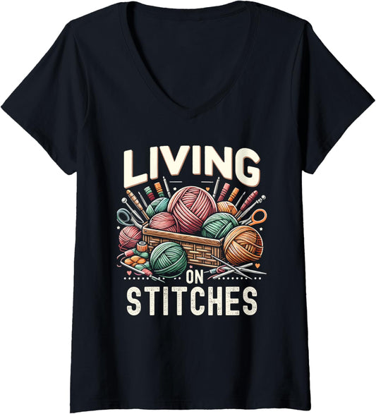 Crochet Stitches Yarn Basket Crocheting Design V-Neck