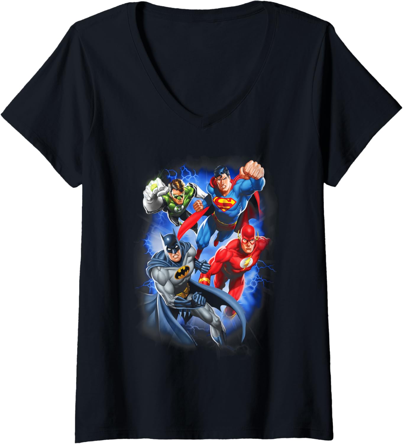 Womens Justice League Storm Makers V-Neck