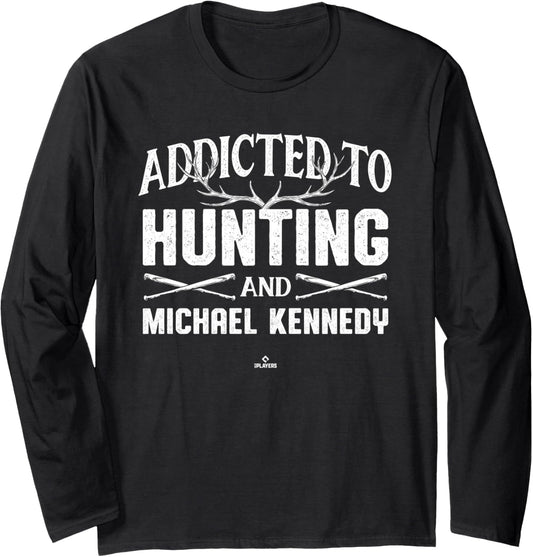 Deer Hunting and Michael Kennedy Prospect Baseball Fan Gear Long Sleeve