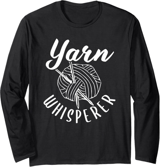 Yarn Whisperer Knitting Design Long Sleeve