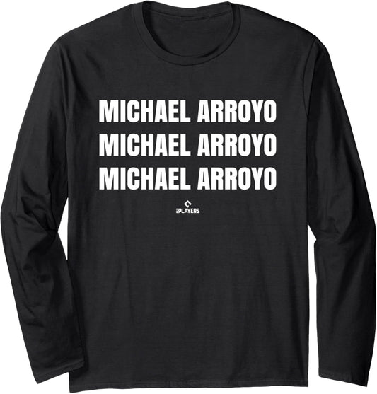 Chant Michael Arroyo Prospect Baseball Fan Gear Long Sleeve