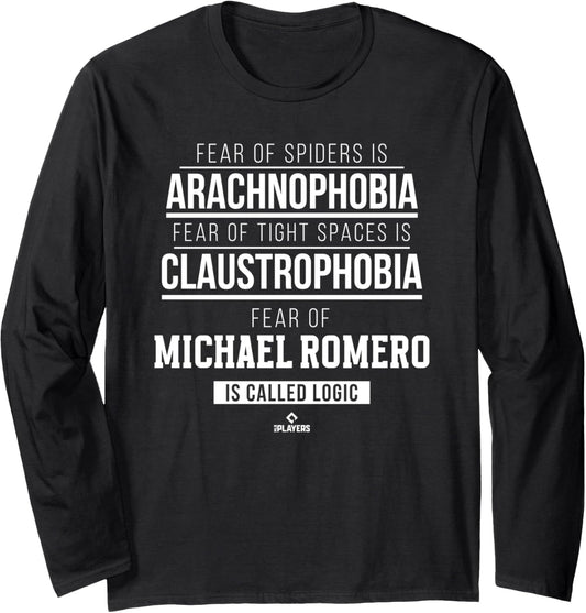 Fear of Michael Romero Prospect Baseball Fan Gear Long Sleeve