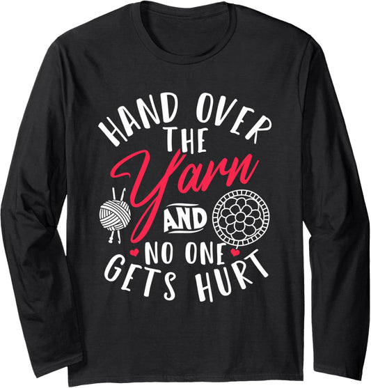 Yarn And Crocheting Design Long Sleeve
