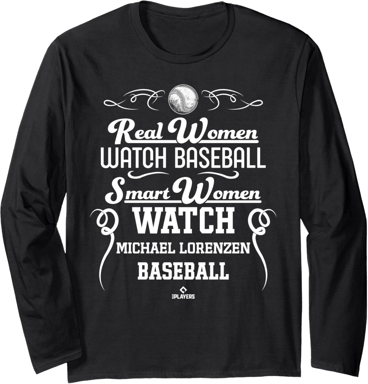 Smart Women Watch Michael Lorenzen Kansas City Baseball Long Sleeve