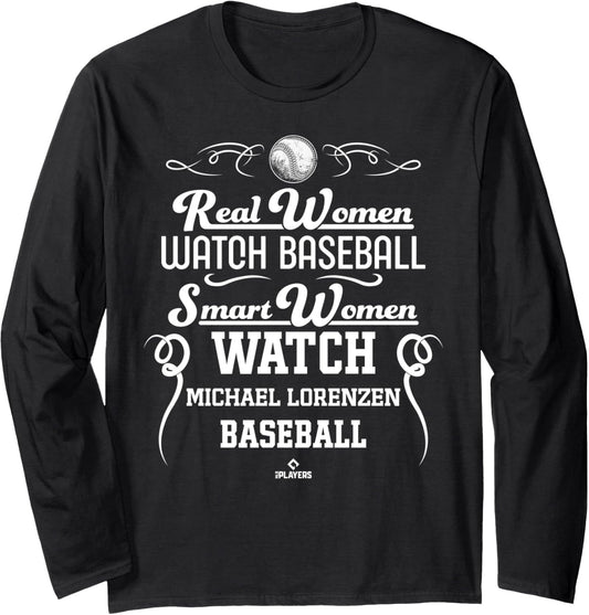 Smart Women Watch Michael Lorenzen Kansas City Baseball Long Sleeve