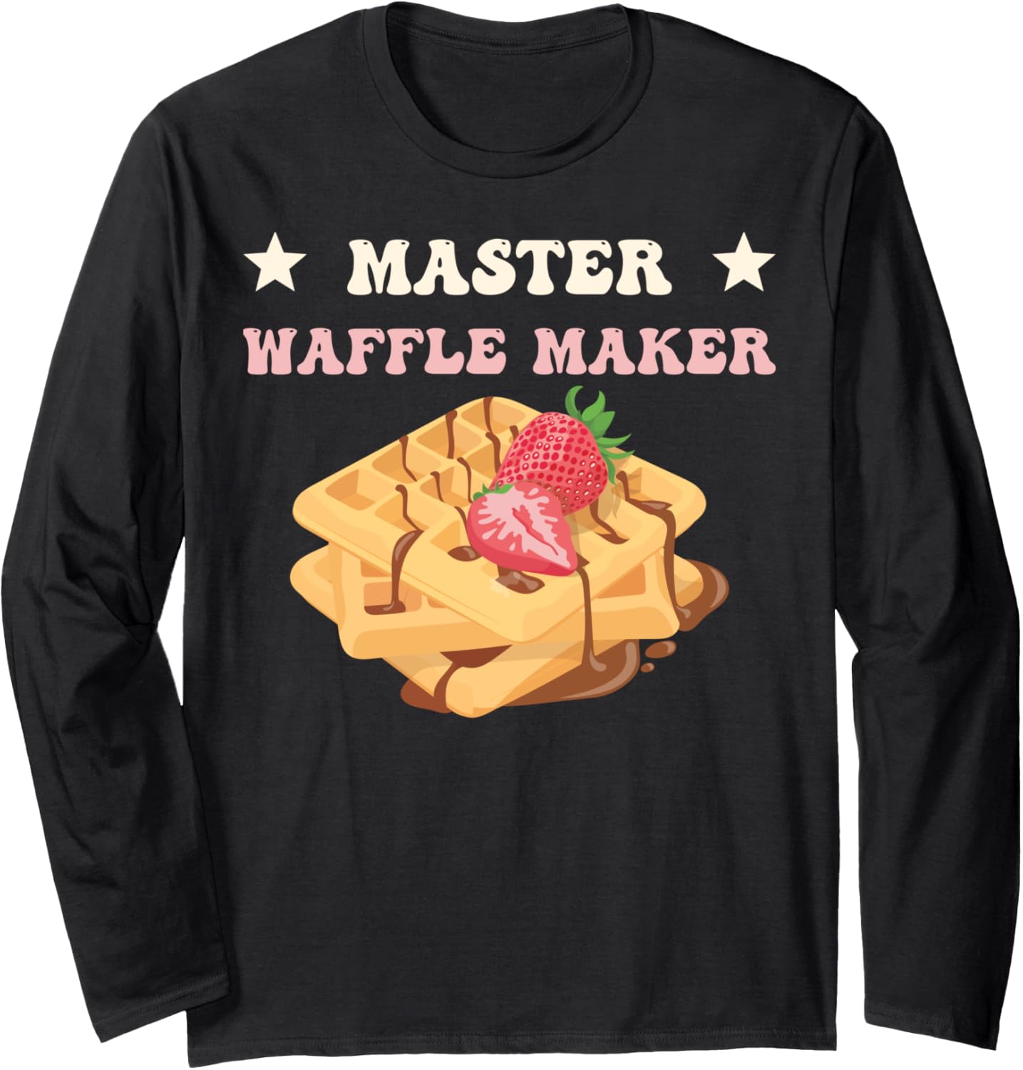 Waffle Costume Breakfast Waffle Master Waffle Maker Long Sleeve