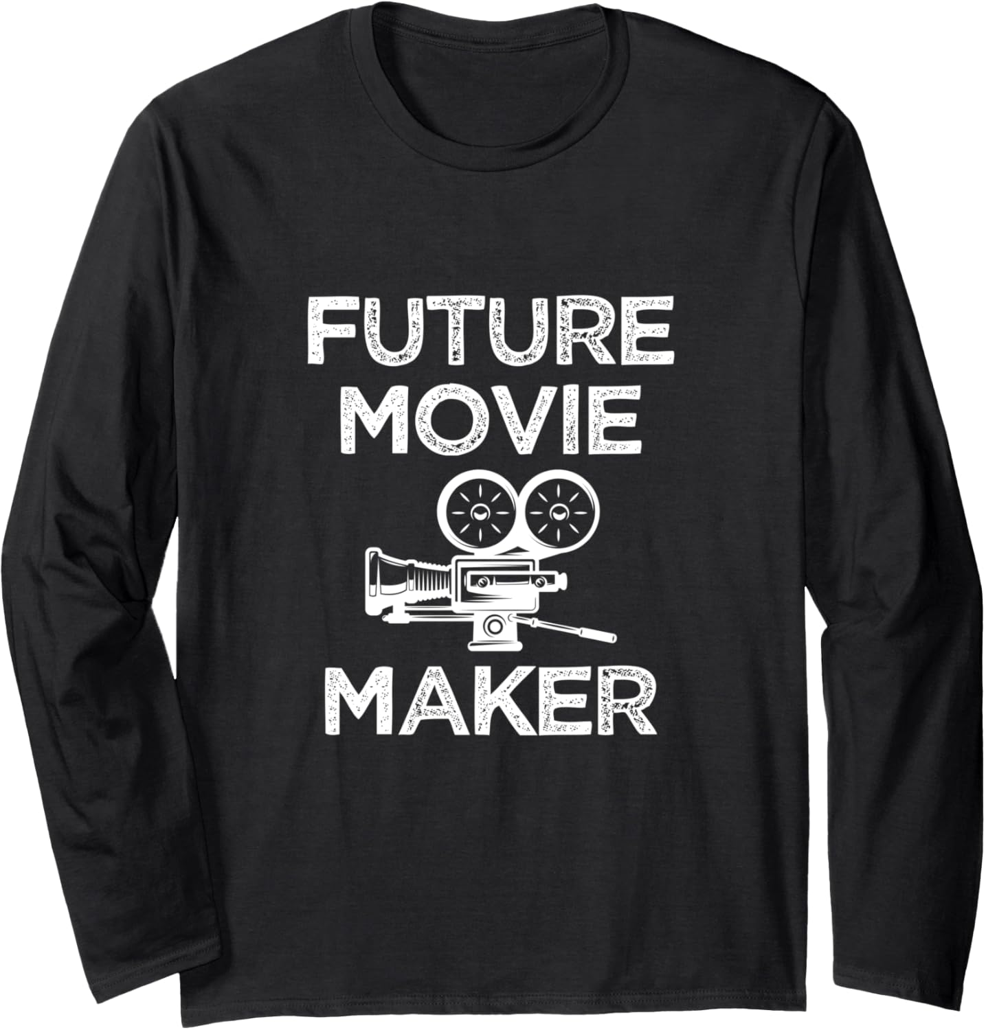 Vintage Future Movie Maker For Student Director Filmmaker Long Sleeve