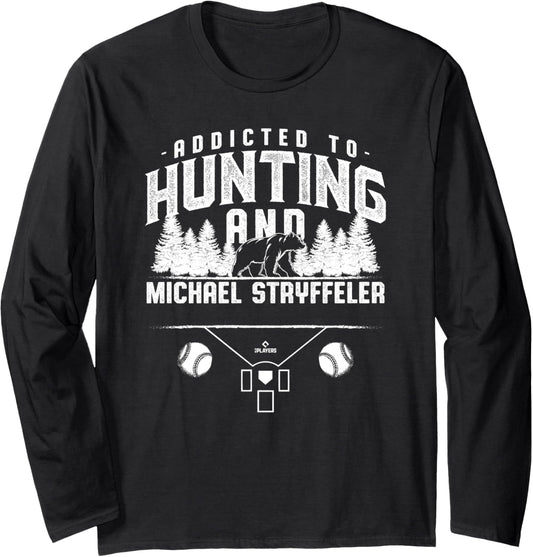 Bear Hunting and Michael Stryffeler Prospect Baseball Fan Long Sleeve