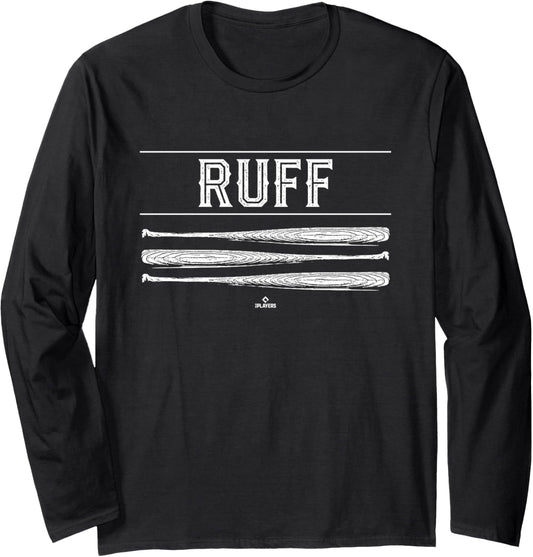 Vintage Baseball Bat Gameday Michael Ruff Prospect Baseball Long Sleeve