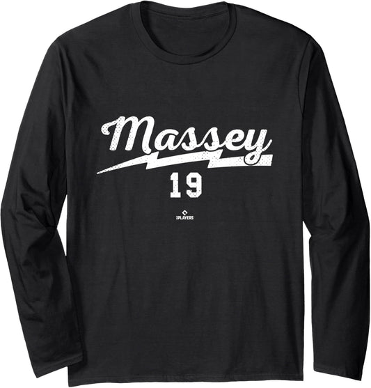 Vintage Gameday Michael Massey Kansas City MLBPA Long Sleeve