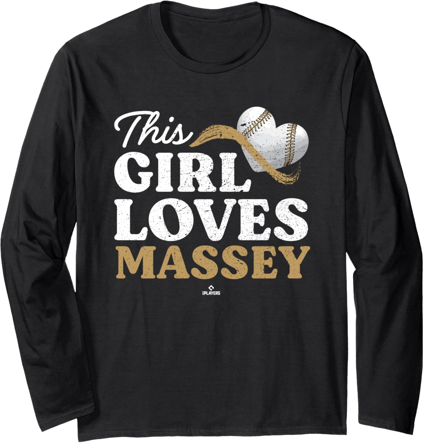 This Girl Loves Michael Massey Kansas City MLBPA Long Sleeve