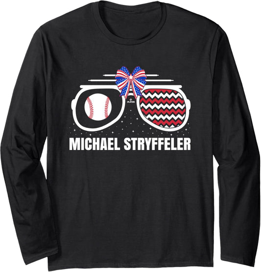 American Glasses Michael Stryffeler Prospect Baseball Fan Long Sleeve