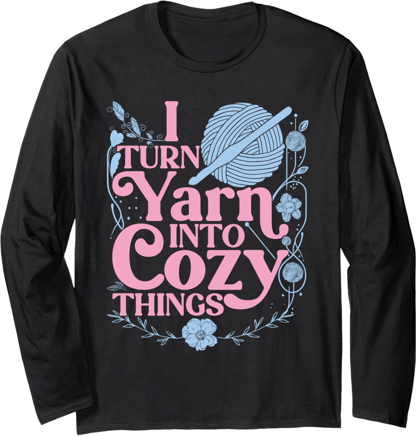 Yarn Crocheting Long Sleeve