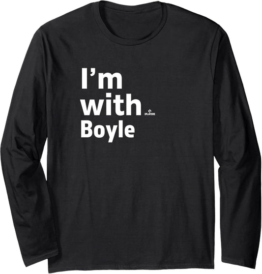 I'm With Michael Boyle Prospect Baseball Fan Gear Long Sleeve
