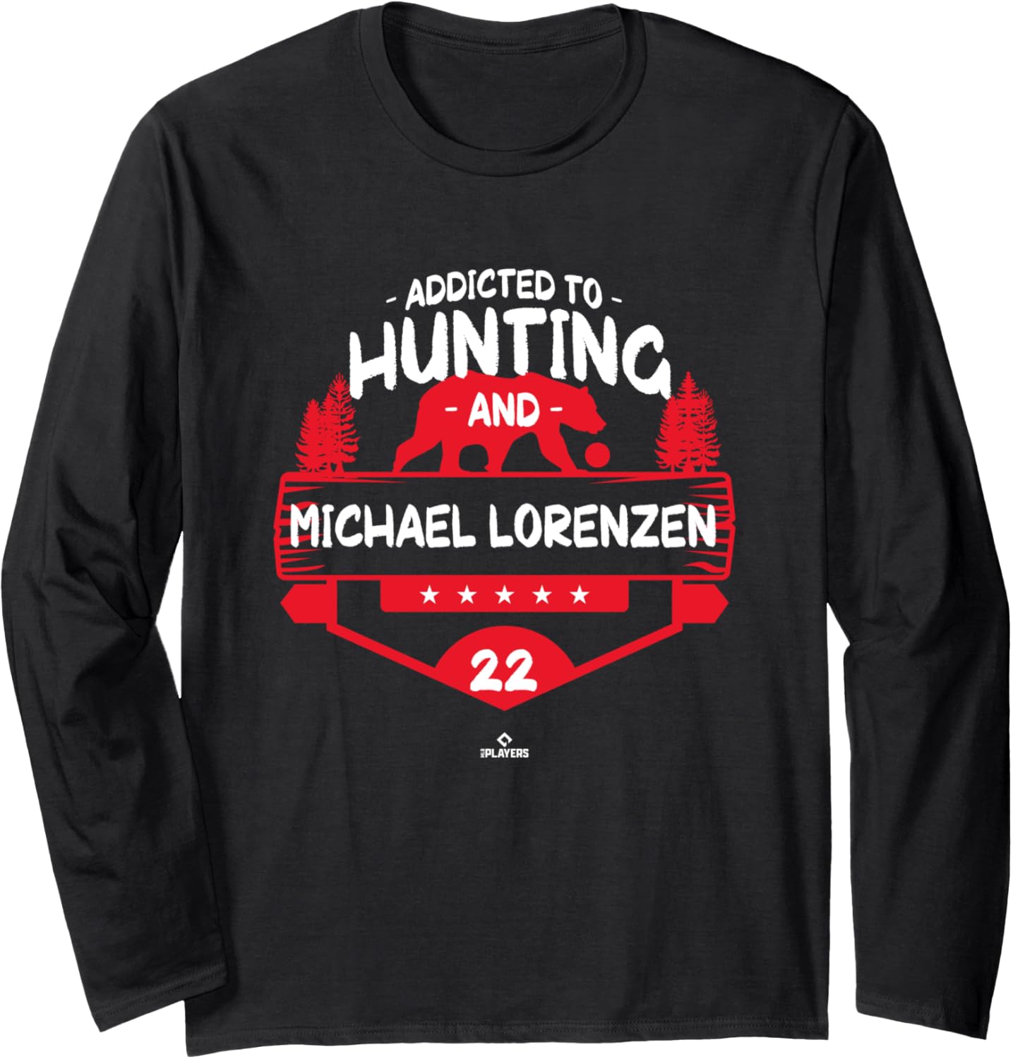 Bear Hunting and Michael Lorenzen Philadelphia MLBPA Long Sleeve