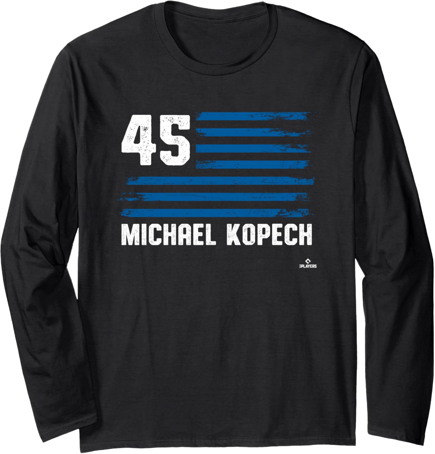 Flag Stripes Michael Kopech Los Angeles Baseball MLBPA Long Sleeve
