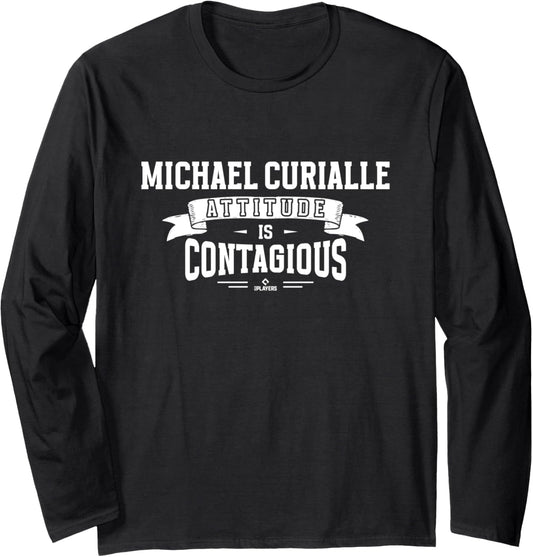 Attitude Is Contagious Michael Curialle Prospect Baseball Long Sleeve