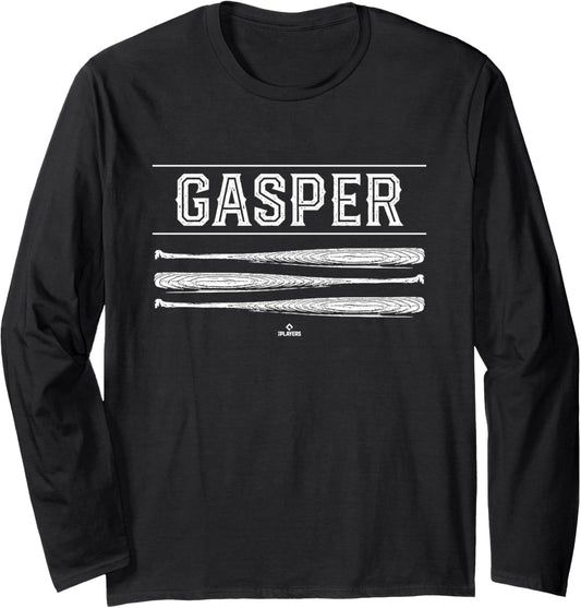 Vintage Baseball Bat Gameday Michael Gasper Prospect Long Sleeve