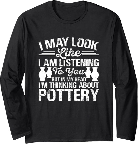 Pottery Art Ceramic Clay Maker Long Sleeve