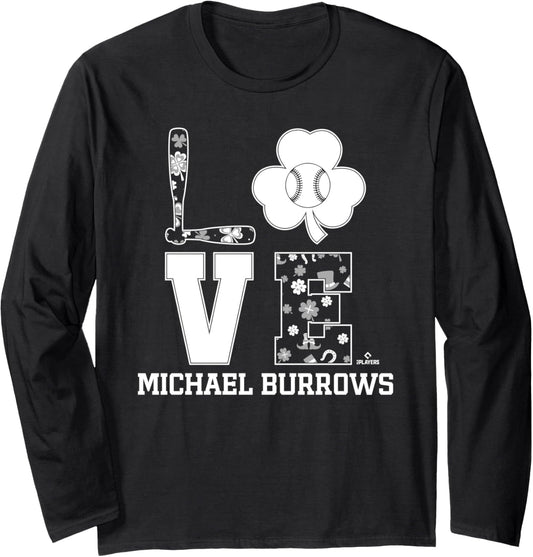 St Patrick's Day Love Floral Michael Burrows Prospect Long Sleeve