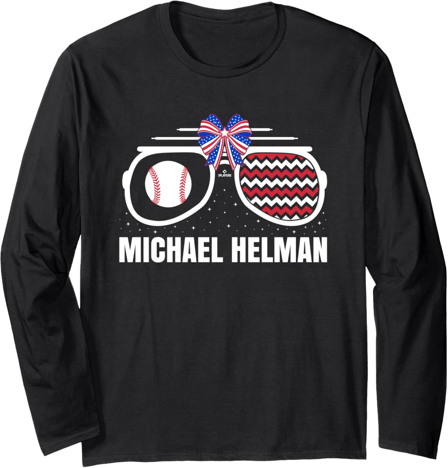 American Glasses Michael Helman Prospect Baseball Fan Gear Long Sleeve