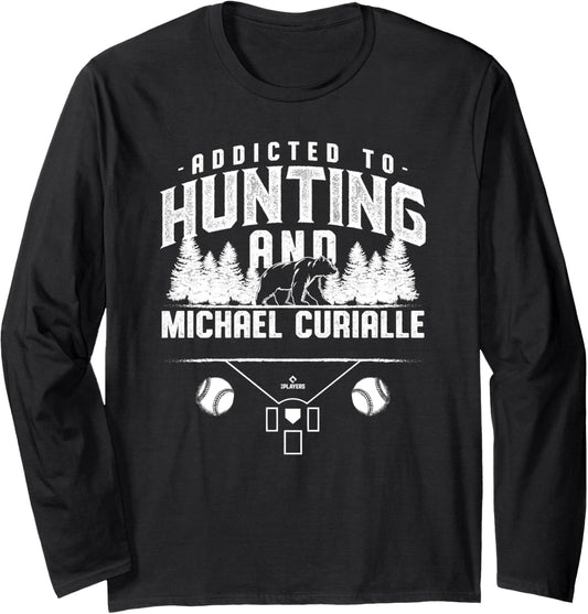 Bear Hunting and Michael Curialle Prospect Baseball Fan Gear Long Sleeve