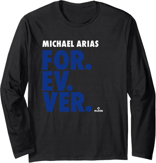 Forever Baseball Michael Arias Chicago Baseball MLBPA Long Sleeve