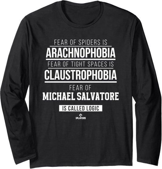 Fear of Michael Salvatore Prospect Baseball Fan Gear Long Sleeve