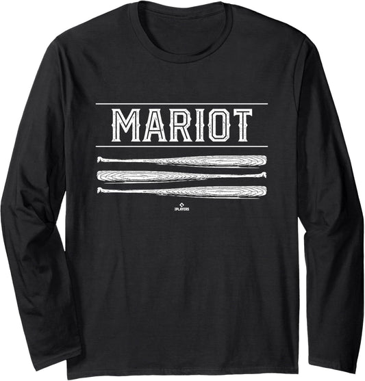 Vintage Baseball Bat Gameday Michael Mariot Prospect Long Sleeve