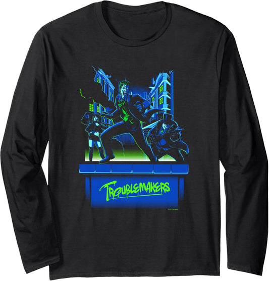 DC Comics Batman Troublemakers Group Poster Long Sleeve