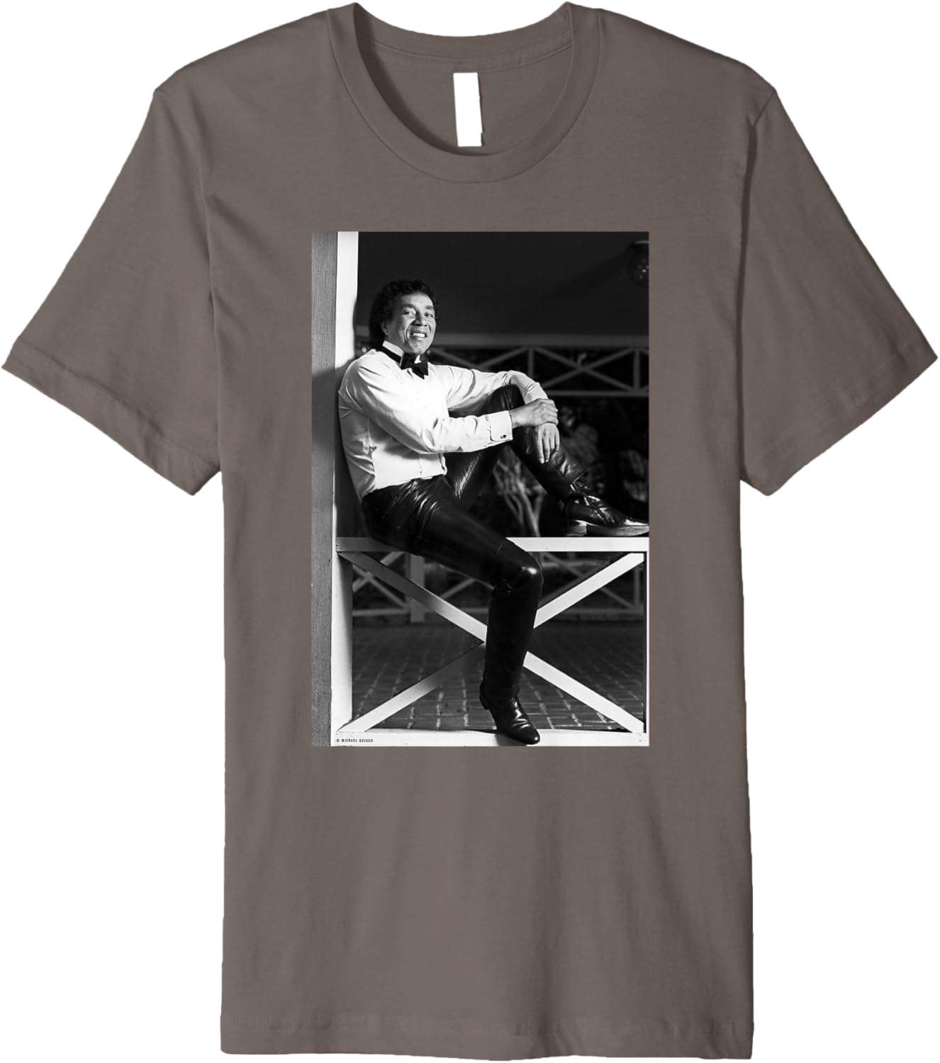 Smokey Robinson Singer at Home by Michael Grecco Premium