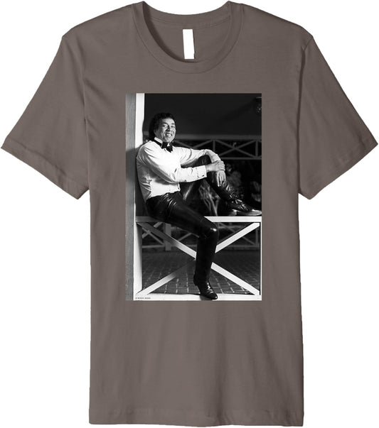 Smokey Robinson Singer at Home by Michael Grecco Premium