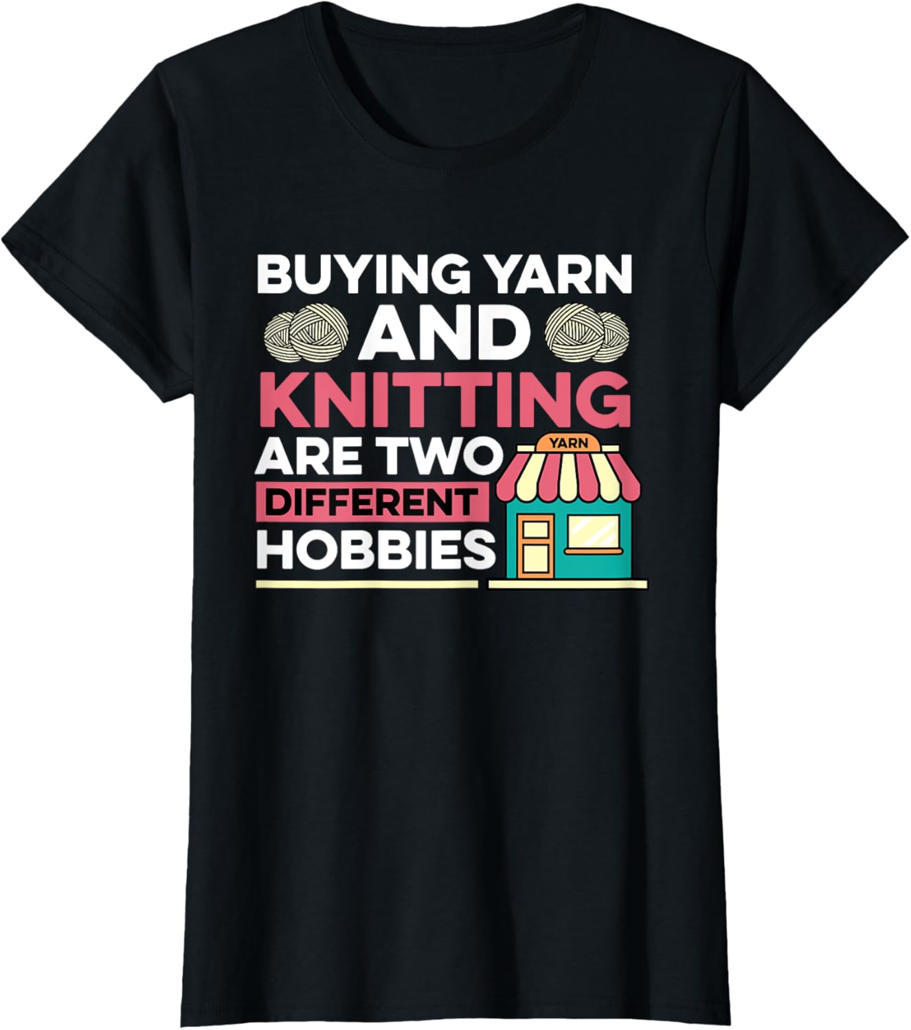 Buying Yarn And Knitting Are Two Different Hobbies