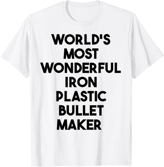 World's Most Wonderful Iron Plastic Bullet Maker