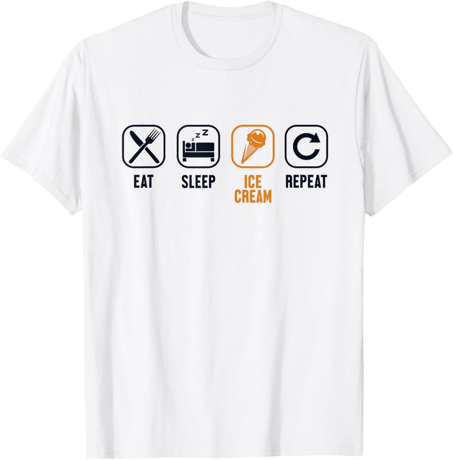 Eat Sleep Ice Cream Repeat Maker Gelato Lover Ice Cream