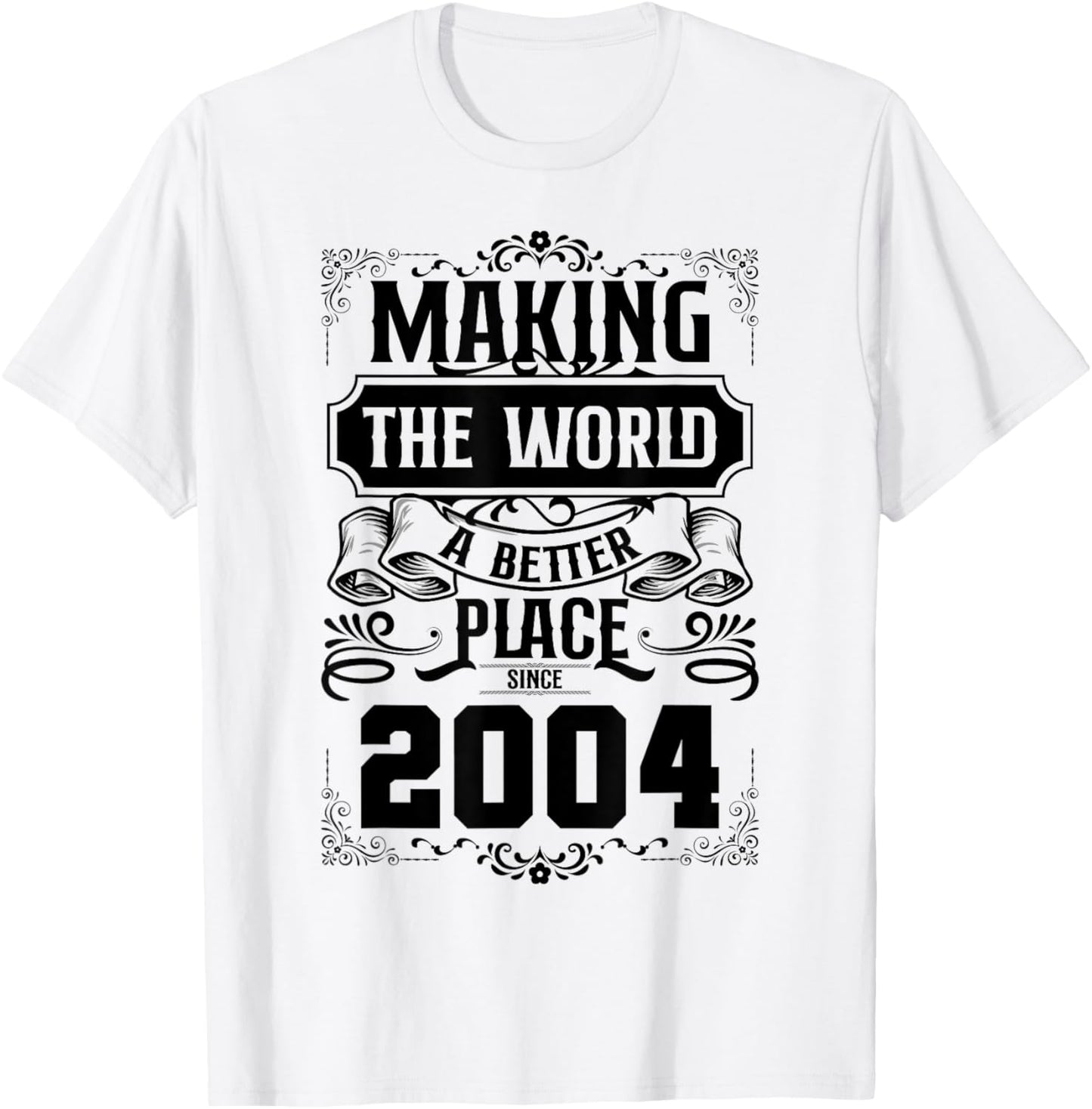20 Birthday Making the world a better place since 2004
