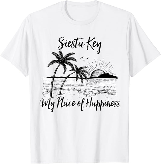 Florida Beach My Place Of Happiness - Siesta Key