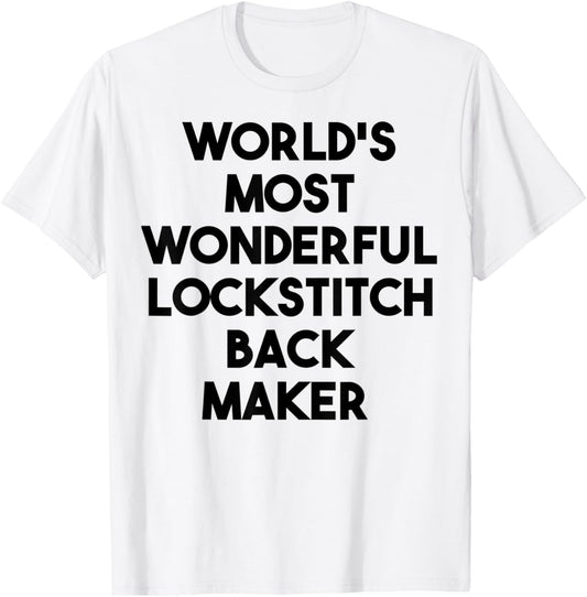World's Most Wonderful Lockstitch Back Maker