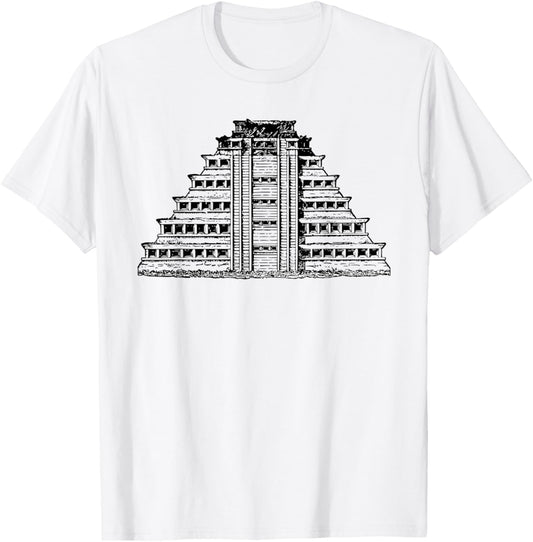 Aztec Pyramid Illustration Homes Of Gods Places of Worship