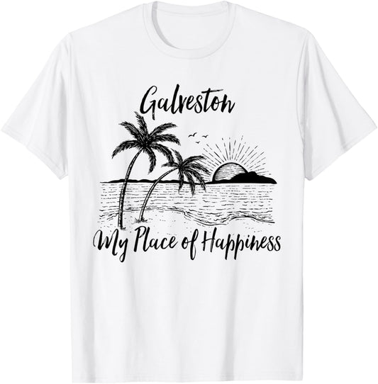 Texas Beach My Place Of Happiness - Galveston