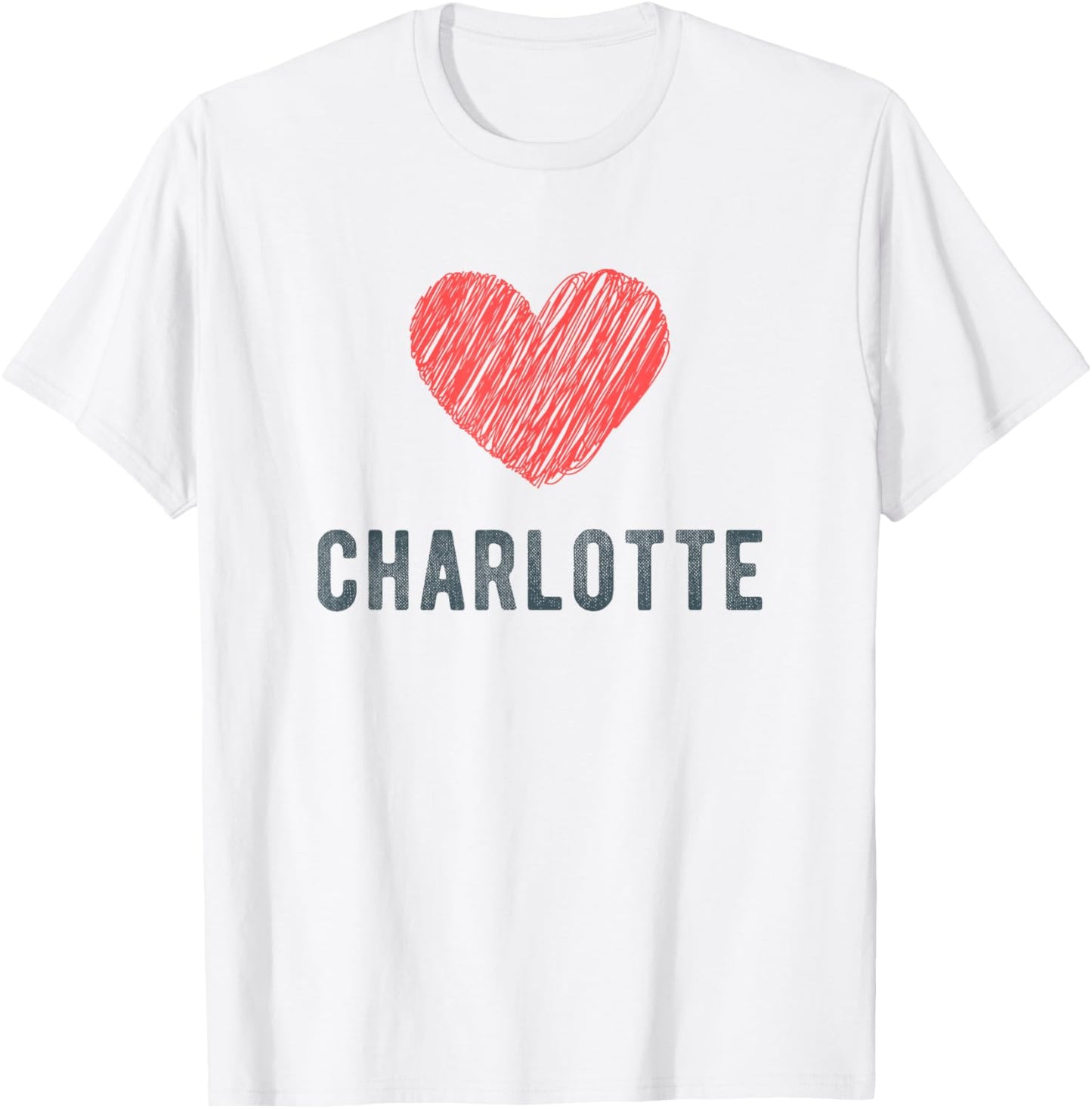Charlotte Heart Love Favorite City or Place