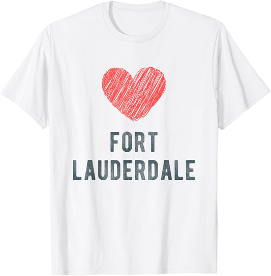 Fort Lauderdale Heart Love Favorite City or Place