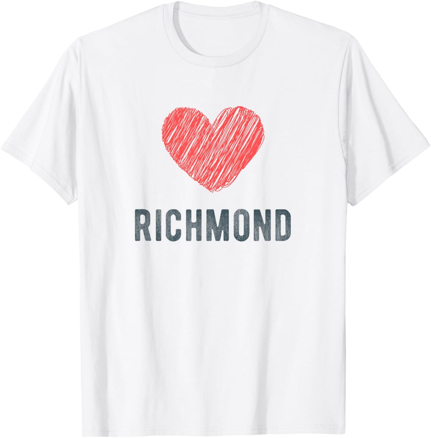Richmond Heart Love Favorite City or Place