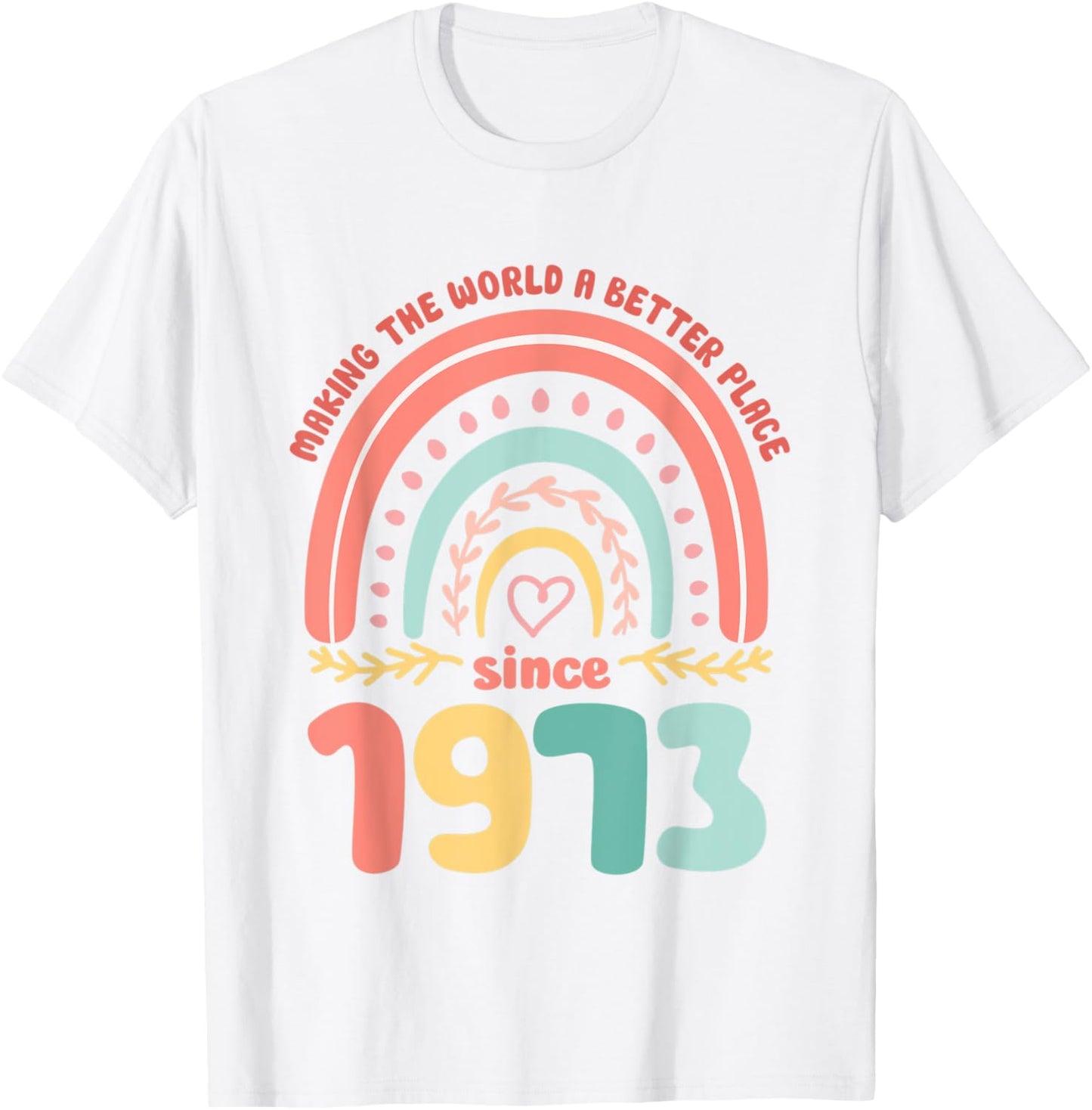 50 Birthday Making the world a better place since 1973